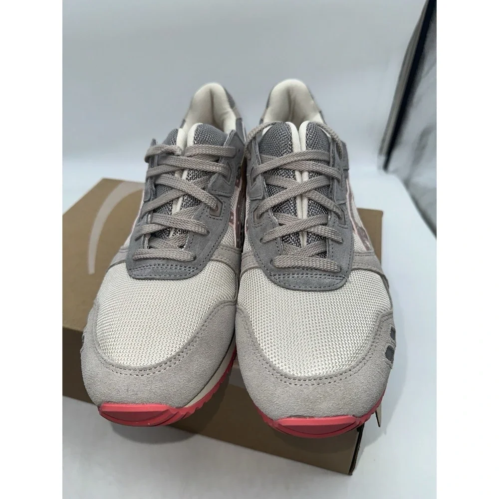 Asics - Gel Lyte 3 Oatmeal Fawn 11 Mens - Brown Beige Gray Red Custom Tried On